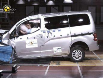 Crash Test Nissan Evalia