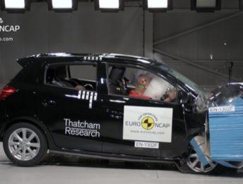 Crash Test Mitsubishi Space Star