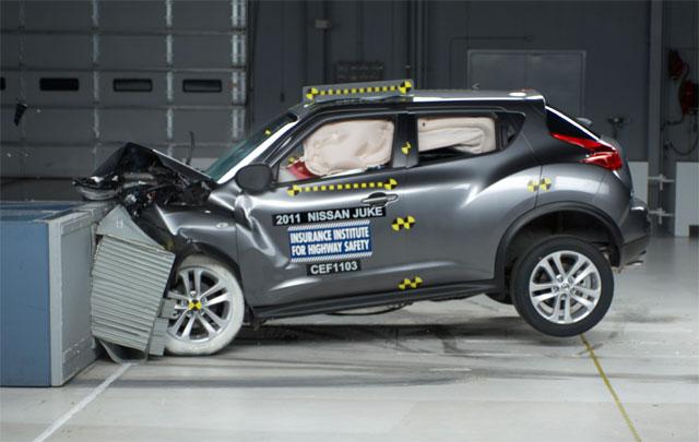 La Nissan Juke premiata negli Usa dall'IIHS