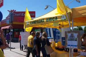 Campagna Amica: spesa a prezzi scontati in area di servizio
