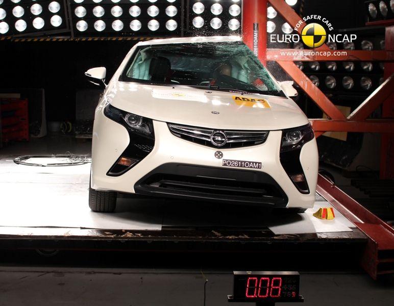 Euro NCAP: buoni risultati per l'Opel Ampera