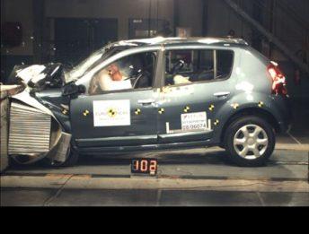 Crash Test Dacia Sandero con Safety Pack