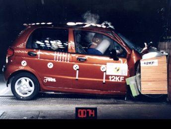 Crash Test Daewoo Matiz