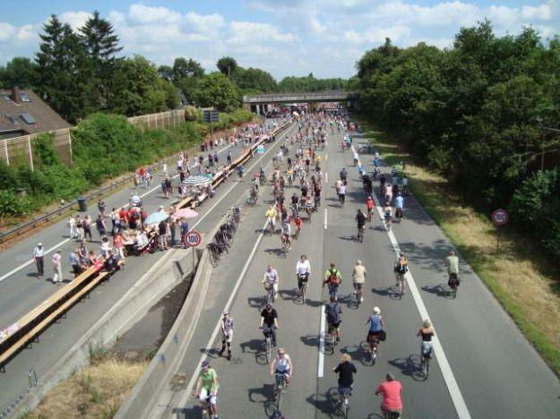 Un'autostrada per biciclette in Germania