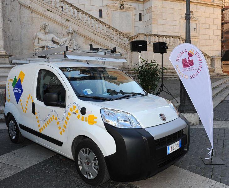 Fiat e Acea insieme per la mobilità ecosostenibile a Roma