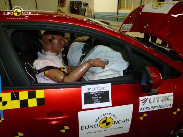 Crash test Euro NCAP. Le migliori auto del 2012