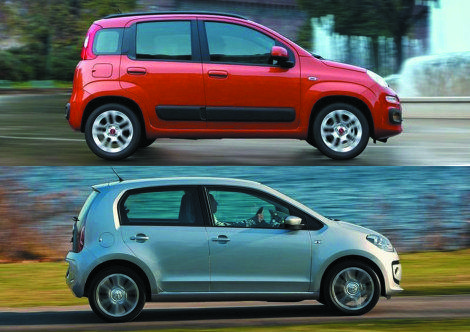 Panda batte VW Up! sul ring dell'Europa
