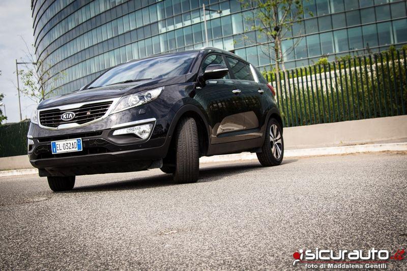 Prova su strada della Kia Sportage R