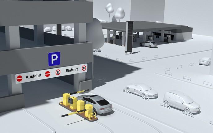 Audi Connect: anche il parcheggio diventa wireless