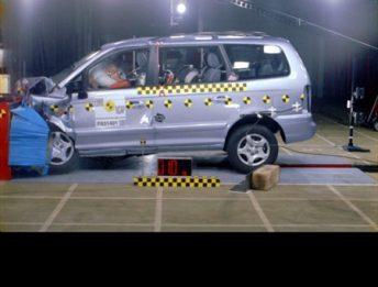 Crash Test Hyundai Trajet