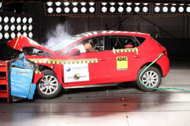 Crash test Latin NCAP: Seat Leon unica 5 stelle con i nuovi test