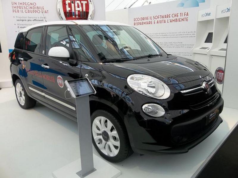 Il debutto della Fiat 500 L Living 0.9 Twin Air turbo a metano
