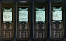 Gli sms colpevoli di molti infortuni sulla strada