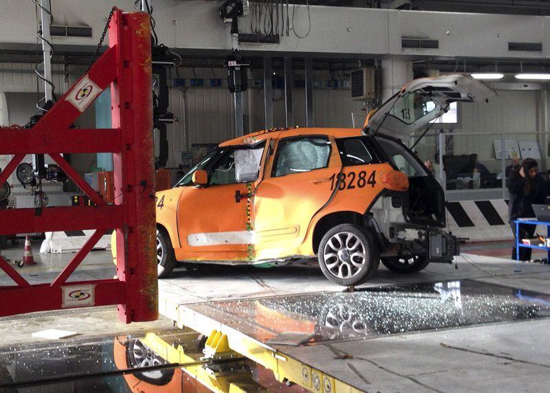 Il crash test live dal Centro Sicurezza Fiat – VIDEO ESCLUSIVO