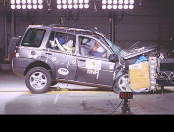 Crash Test Land Rover Freelander,
