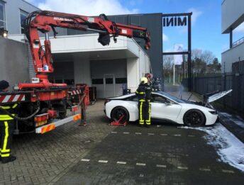 GM addestra 12 mila pompieri USA sugli incendi auto elettrificate