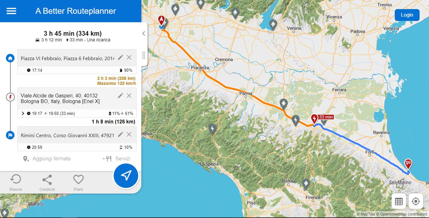 A Better Routeplanner (ABRP): come funziona l’app?