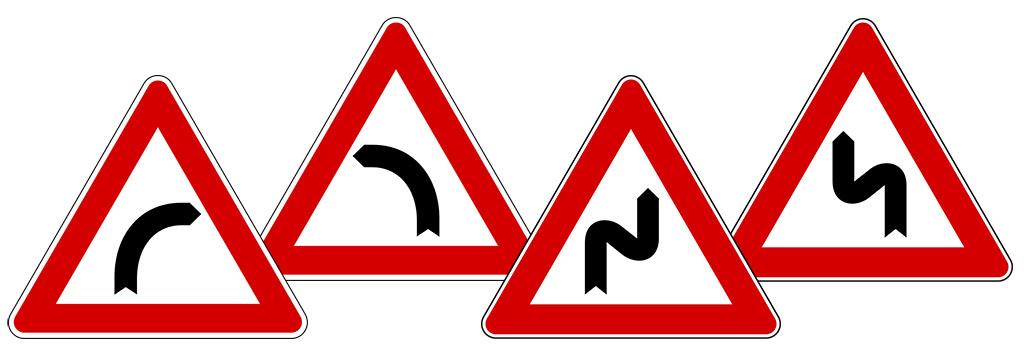 Segnali di pericolo stradali quali sono