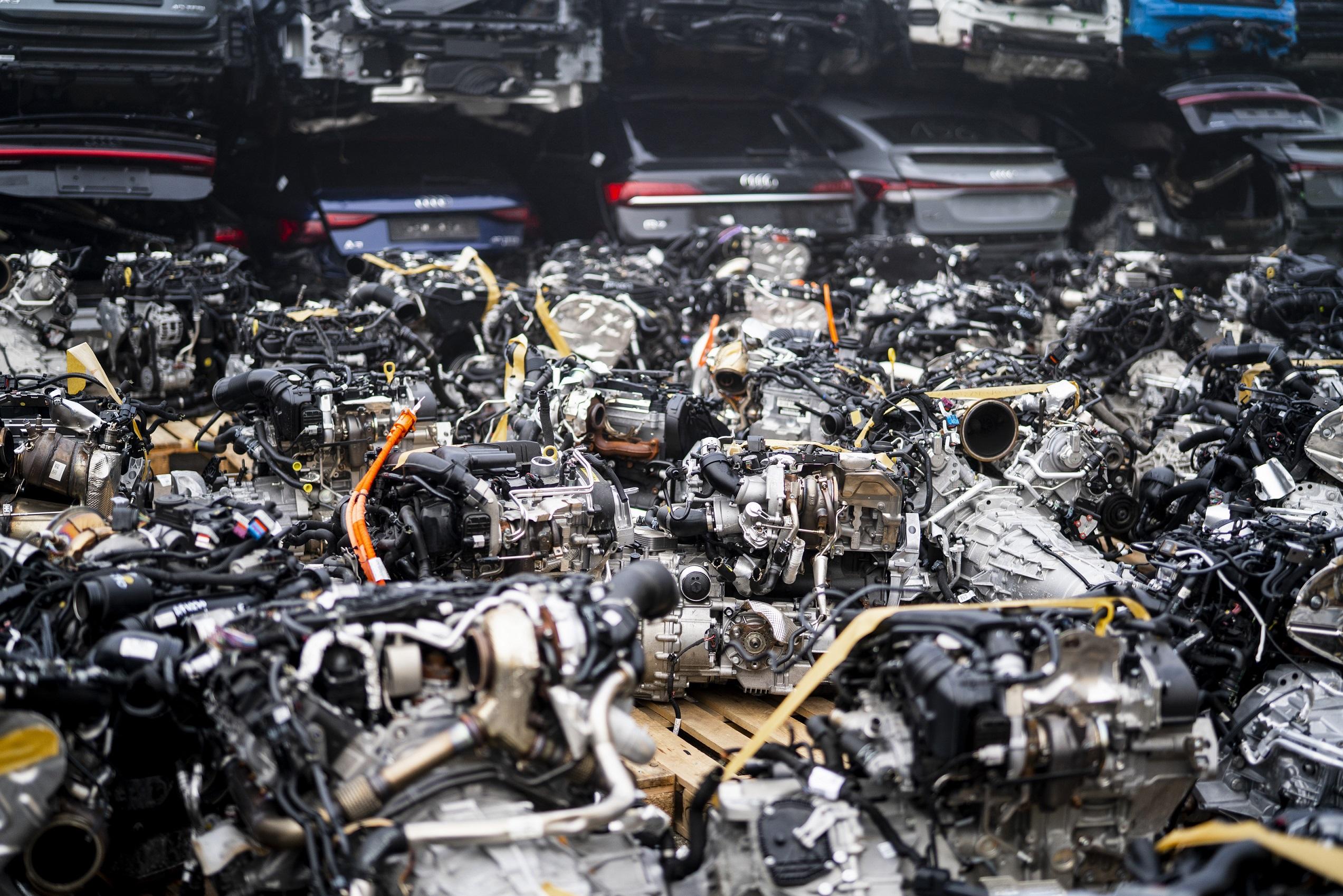 Audi riutilizza acciaio secondario riciclato da auto a fine vita