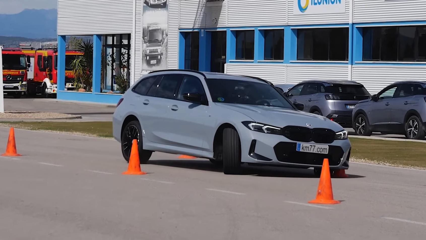 BMW M340d Touring: nel test dell’alce è imprevedibile