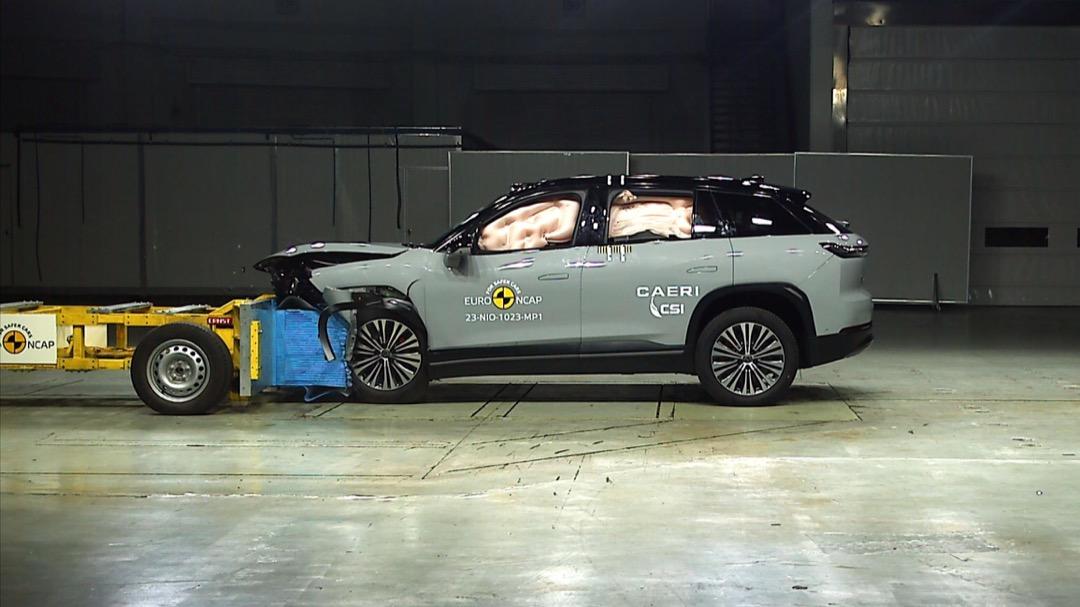 Crash test Euro NCAP: 5 stelle per le NIO con il protocollo 2023