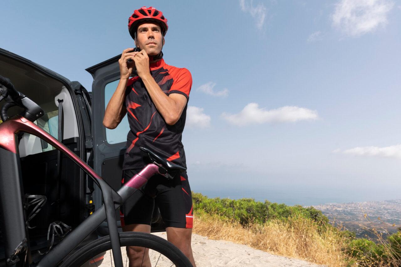 guida in stato di ebbrezza di un ciclista