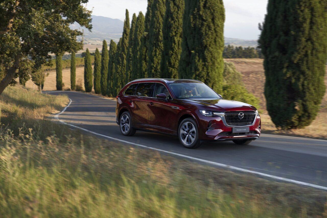 Mazda CX-80: ecco il maxi SUV da 7 posti, Plug-in o Diesel 48V