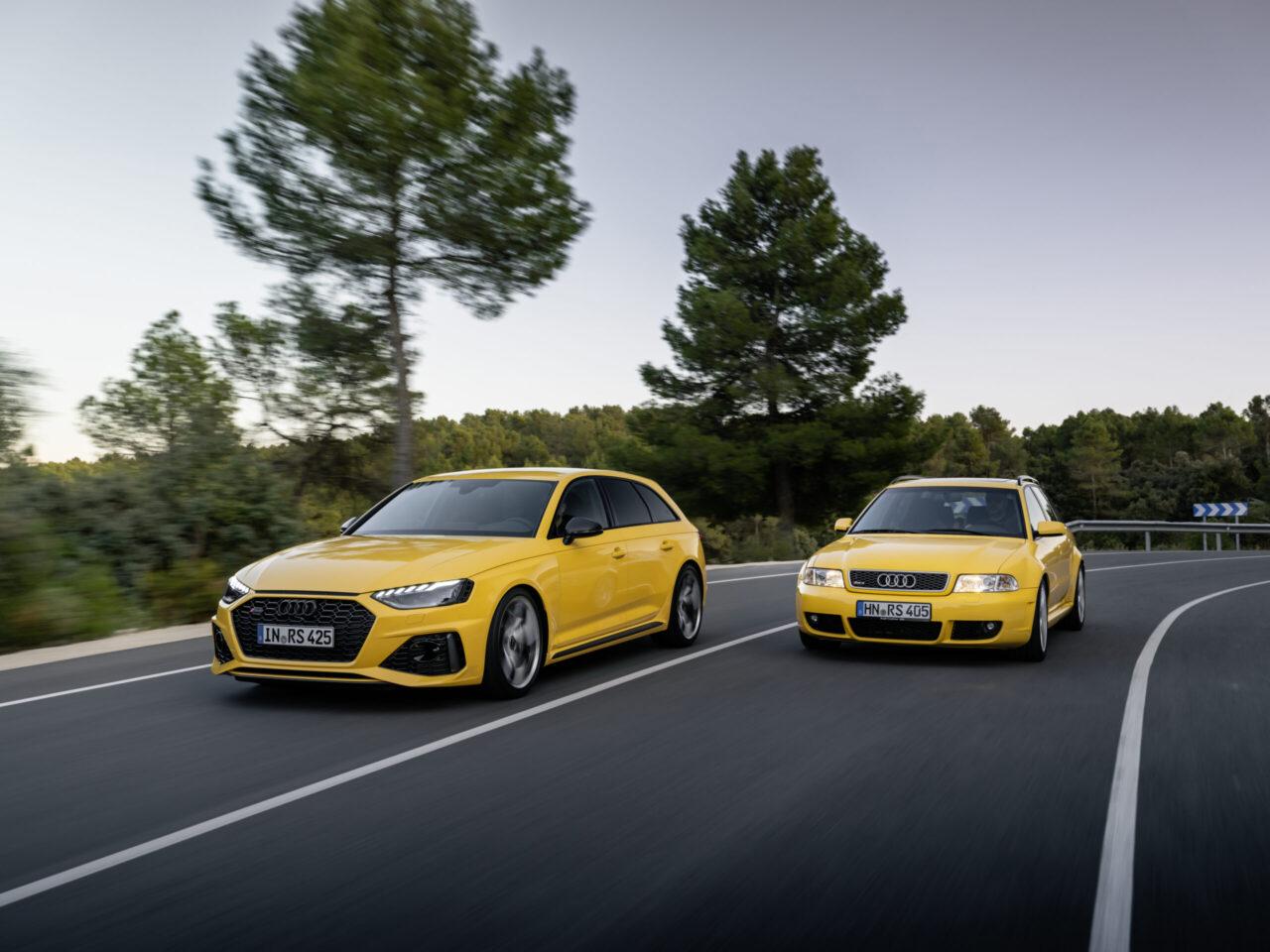 Audi RS4 Avant: l’esuberante edizione speciale per i 25 anni