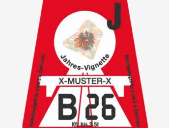 Vignetta Austria 2026: costo, validità e multa