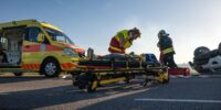 Scena incidente stradale