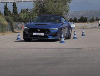Ford Mustang 5.0 GT V8: come va nel test dell’alce?
