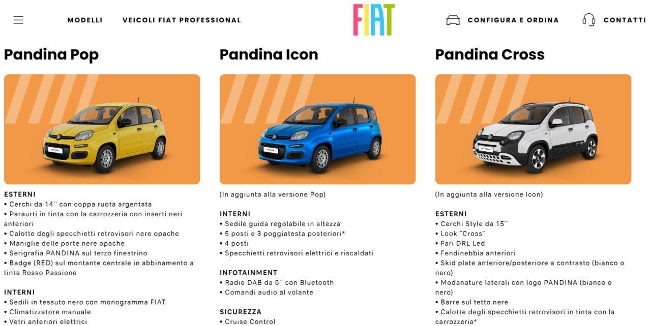 Allestimenti Fiat Pandina