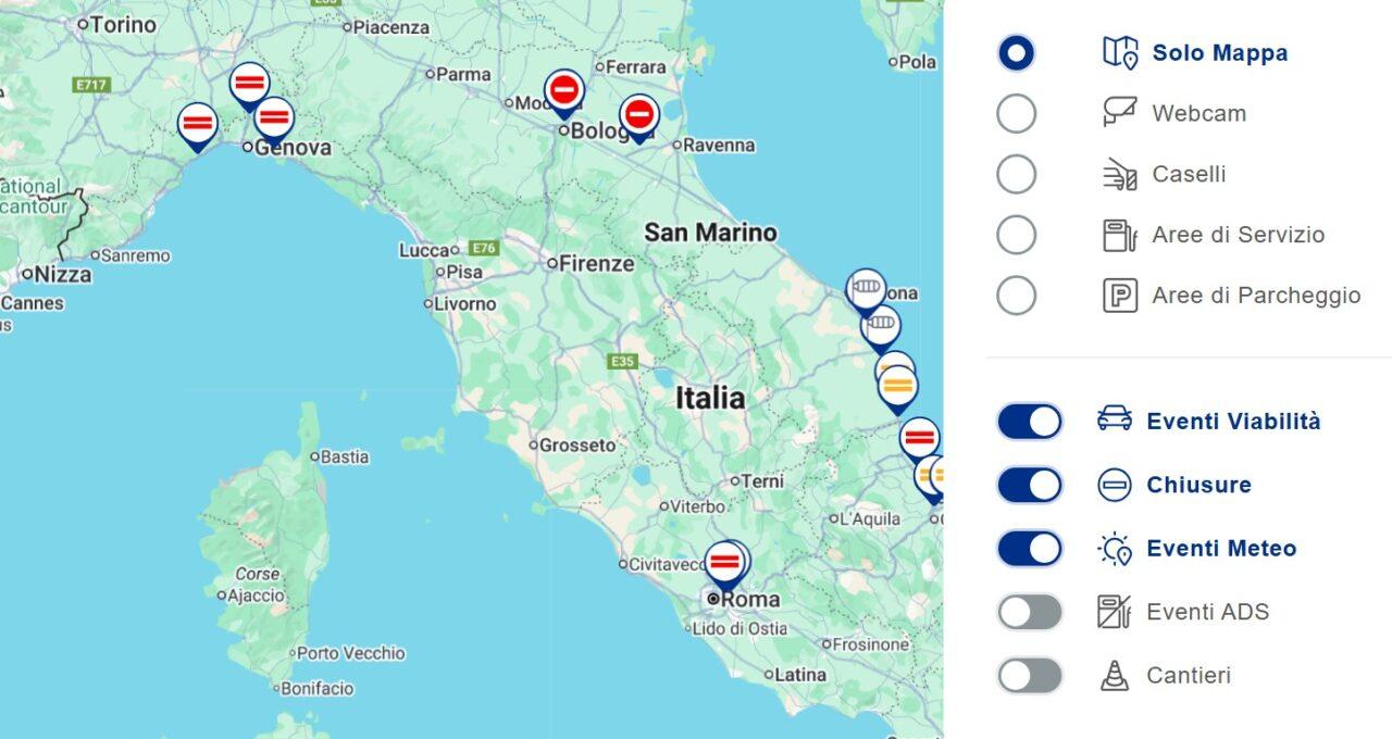 Incidente A12 oggi