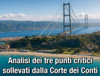 Ponte sullo Stretto: la Corte dei Conti sbaglia? Ecco 3 risposte
