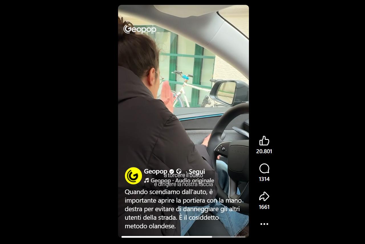 Come aprire la portiera dell'auto in sicurezza