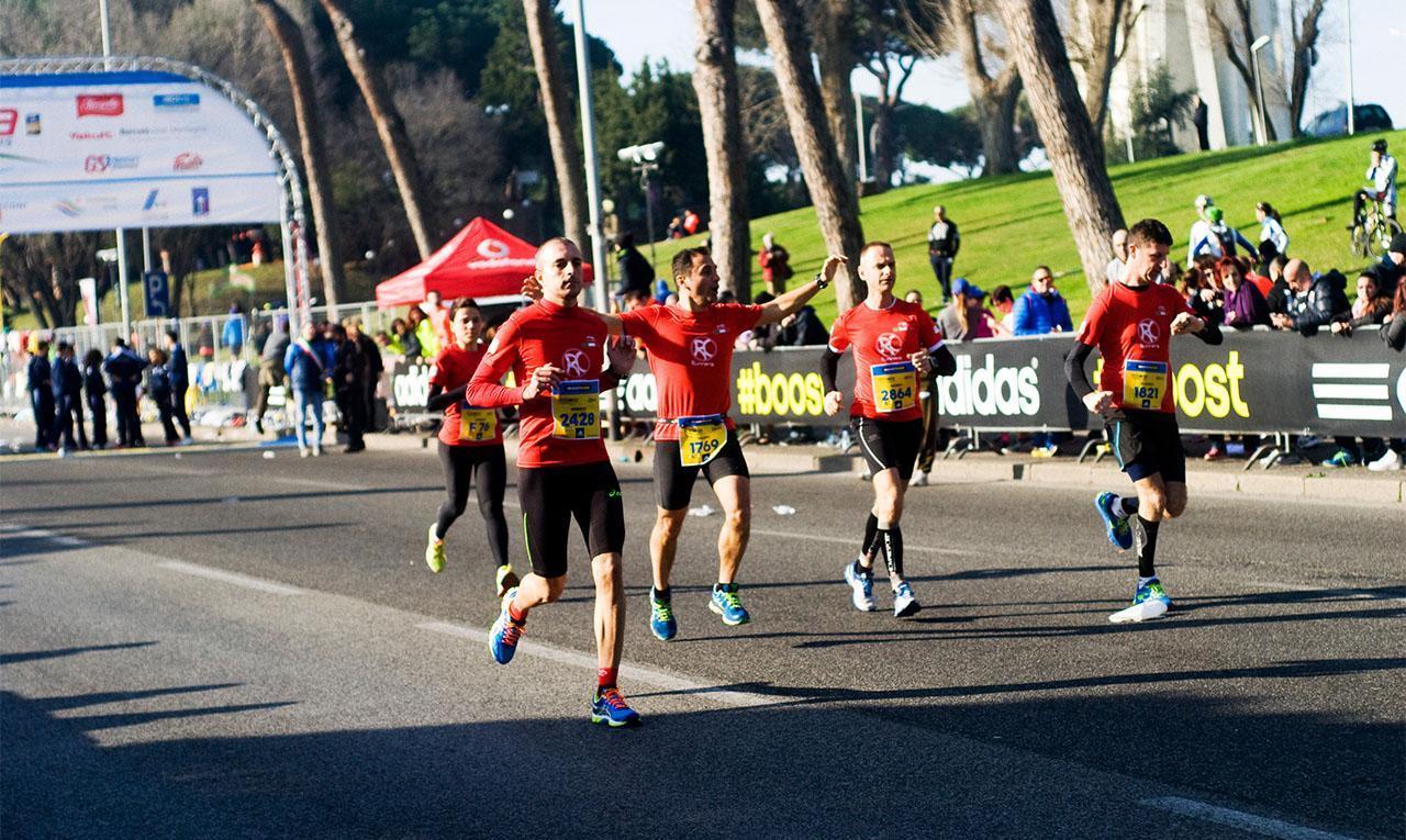 Arrivo Roma Ostia Half Marathon
