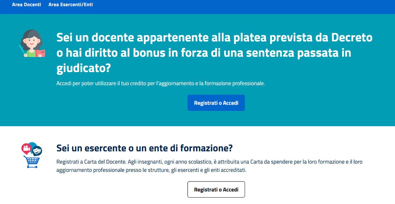 Carta del Docente 2026