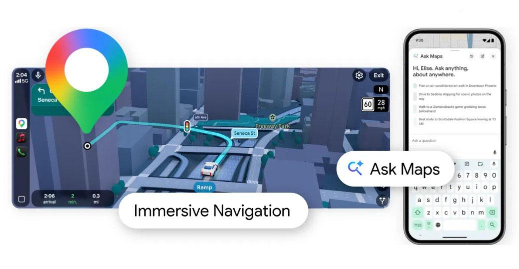 Google Maps aggiornamenti 2026