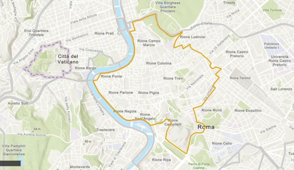 Roma mappa Zona 30 in Centro: dal 16 marzo 2026 scattano le multe