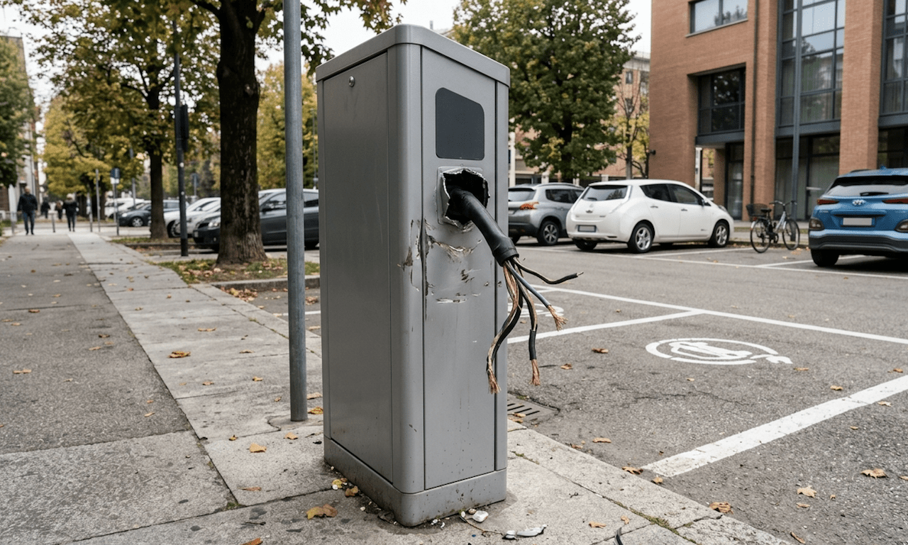 Sicilia, incubo ladri di rame alle colonnine di ricarica auto elettrica