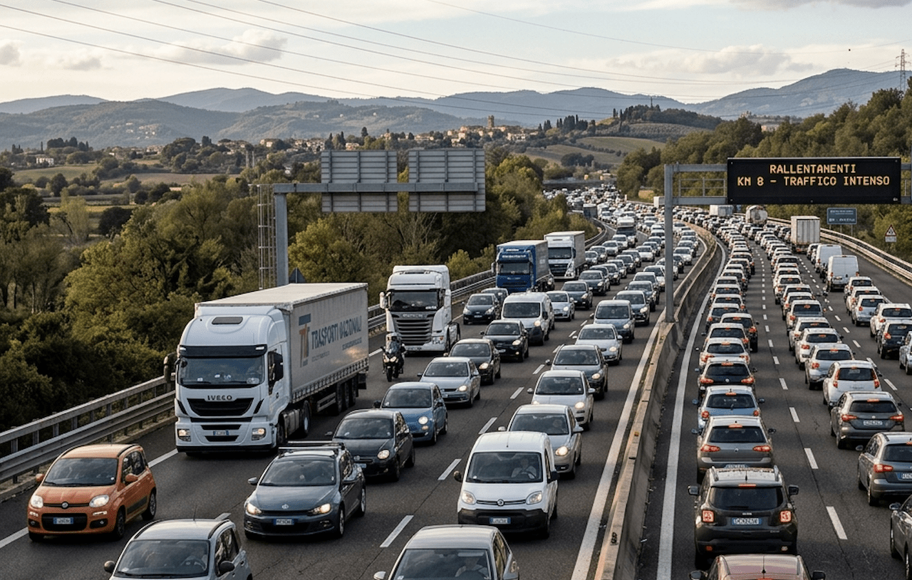 Incidente A1 oggi