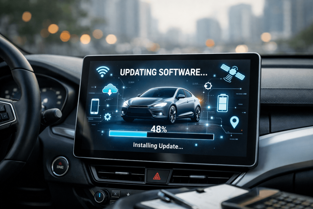 Auto elettriche aggiornamenti OTA