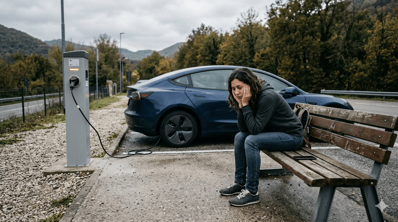 Auto elettriche, i Commissari UE scoprono l'incubo della ricarica e protestano
