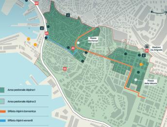 Adunata Alpini Genova 2026: strade chiuse, deviazioni e parcheggi