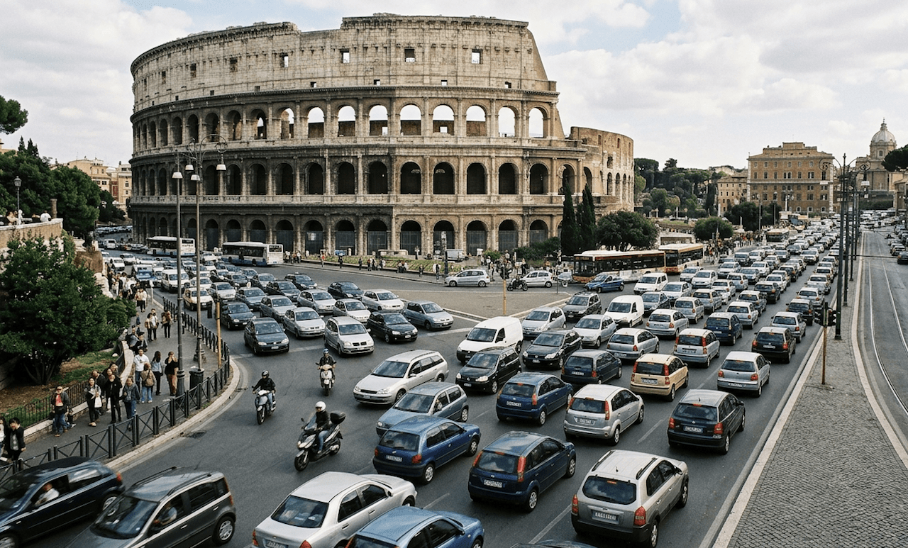 Strisce blu a Roma il Comune fa affari d’oro