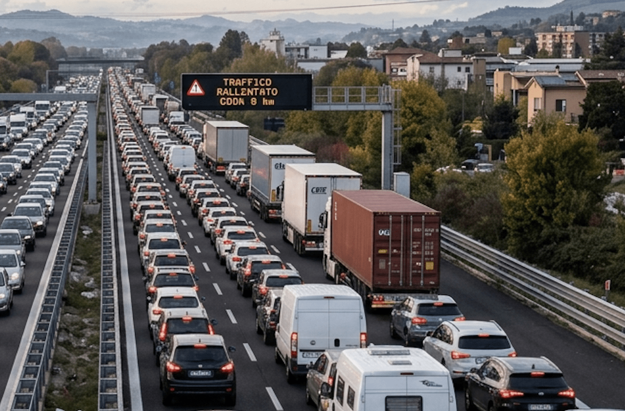 Incidente A1 oggi