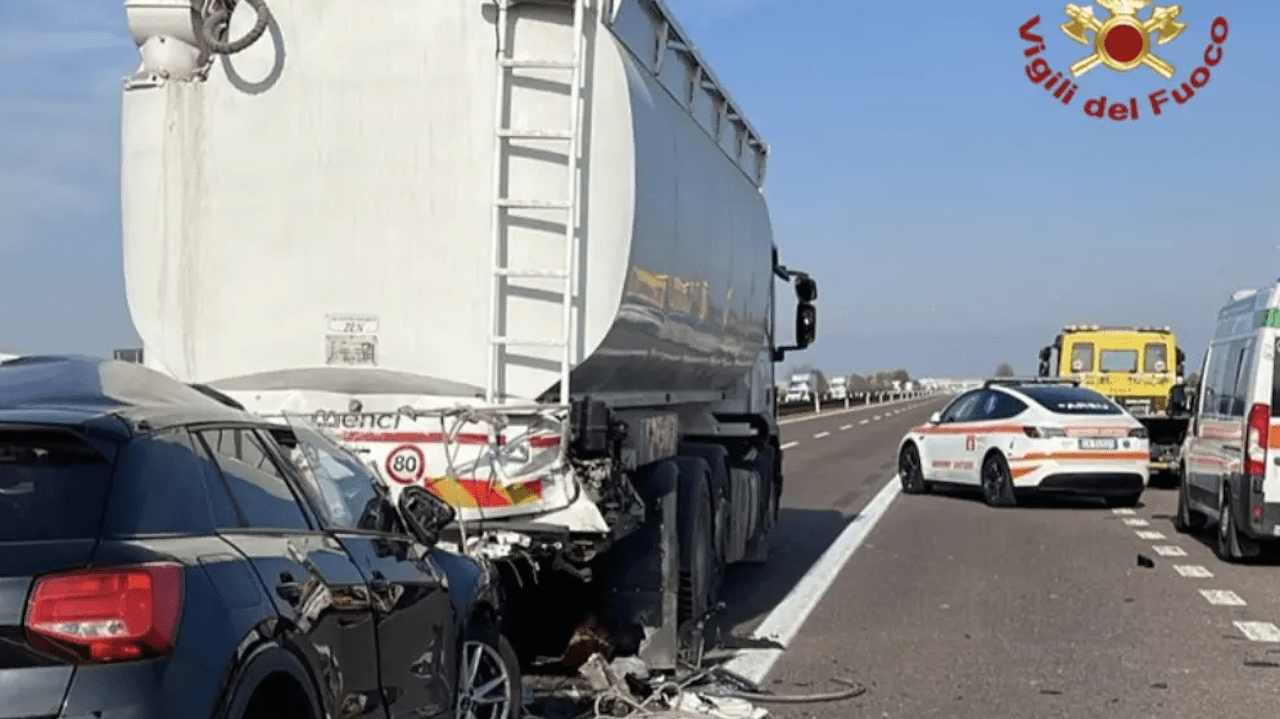 Incidente A1 oggi