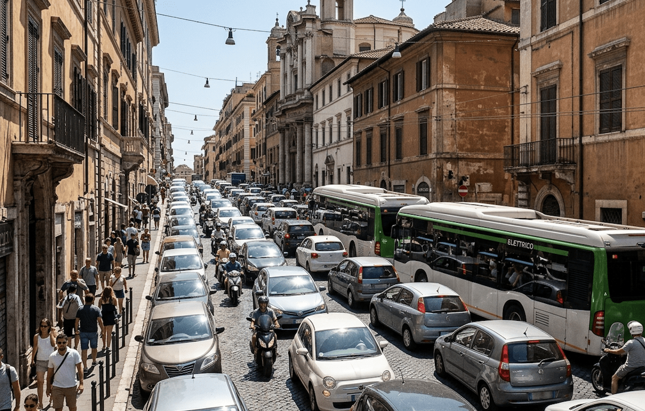 Disastro bus elettrici a Roma si fermano per le salite e si indaga sulle ricariche