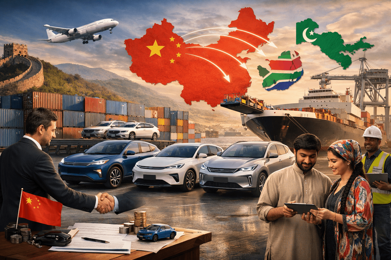 Leasing flotte auto elettriche cinesi nel mondo la mossa del Dragone