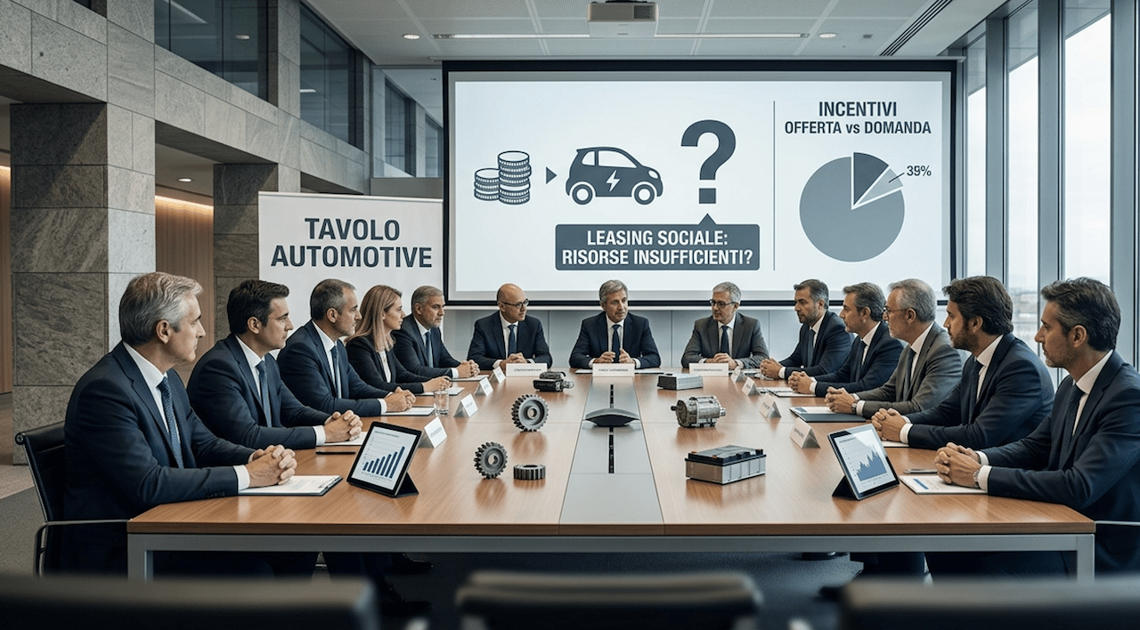 Leasing sociale auto solo le briciole dal Tavolo automotive?